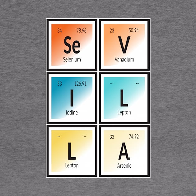 Sevilla City | Periodic Table by Maozva-DSGN